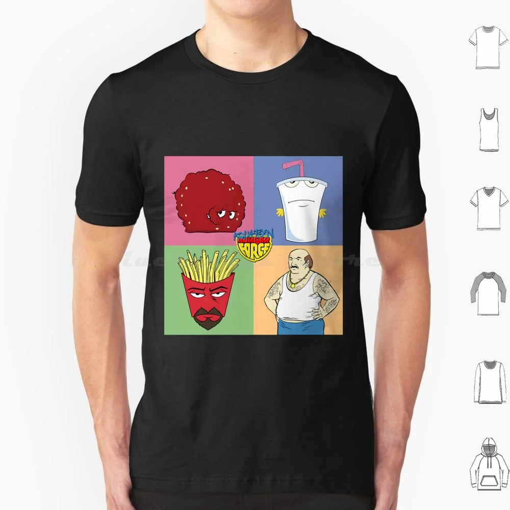 Aqua Teen Hunger Force T Shirt Big Size 100% Cotton Aqua Teen Hunger Force Athf Frylock Meatwad Master Shake Adult Swim Aqua