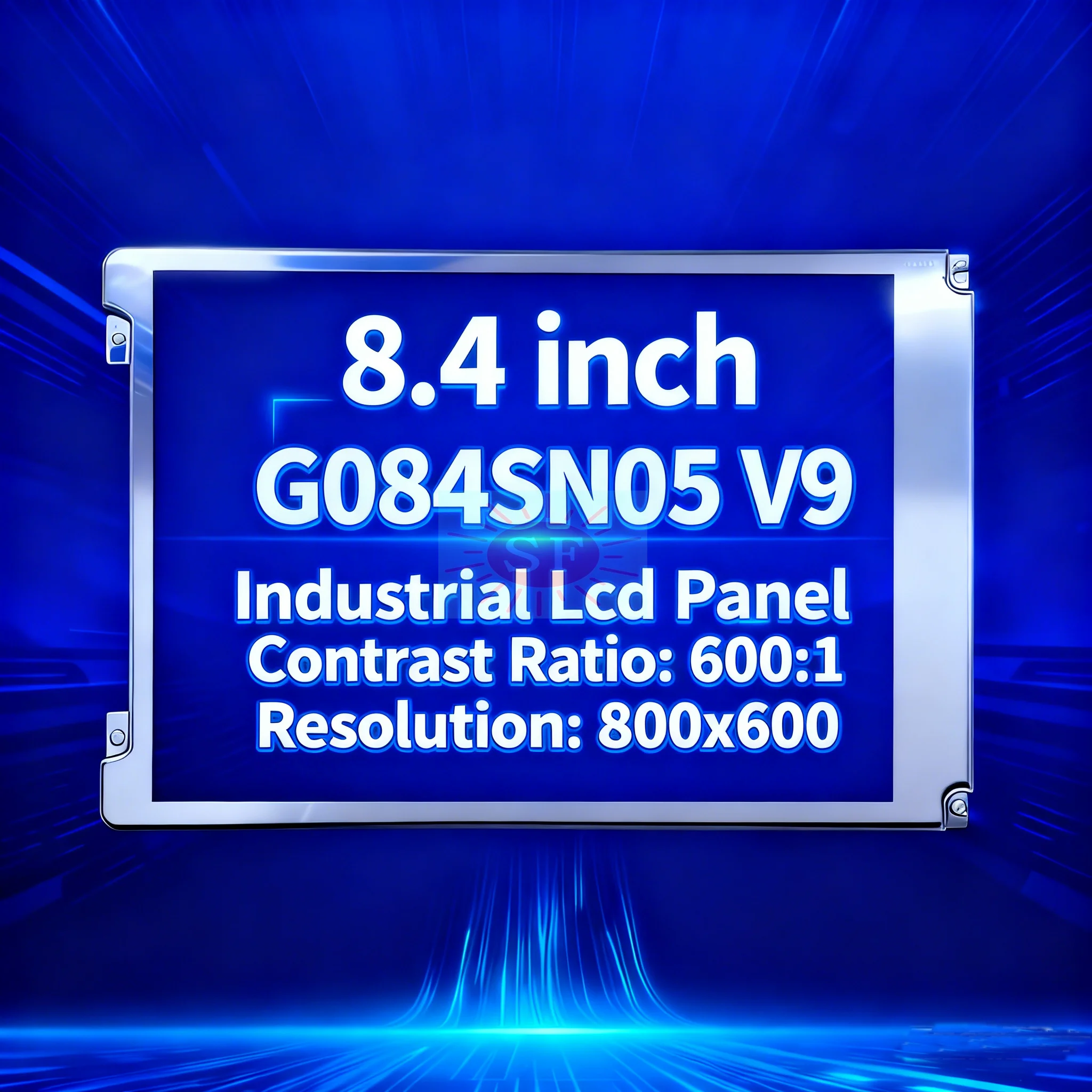 8.4 inch G084SN05 V9 TFT LCD Panel 800*600 Resolution Industrial Display with LVDS (1 ch, 6/8-bit) , 20 pins Connector