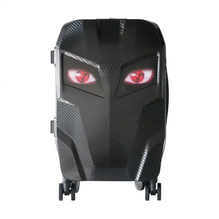 LED Trolley Case Smart Luggage Hard Shell Outdoor Waterproof Large Capacity Bag Laptop Travel Backpack