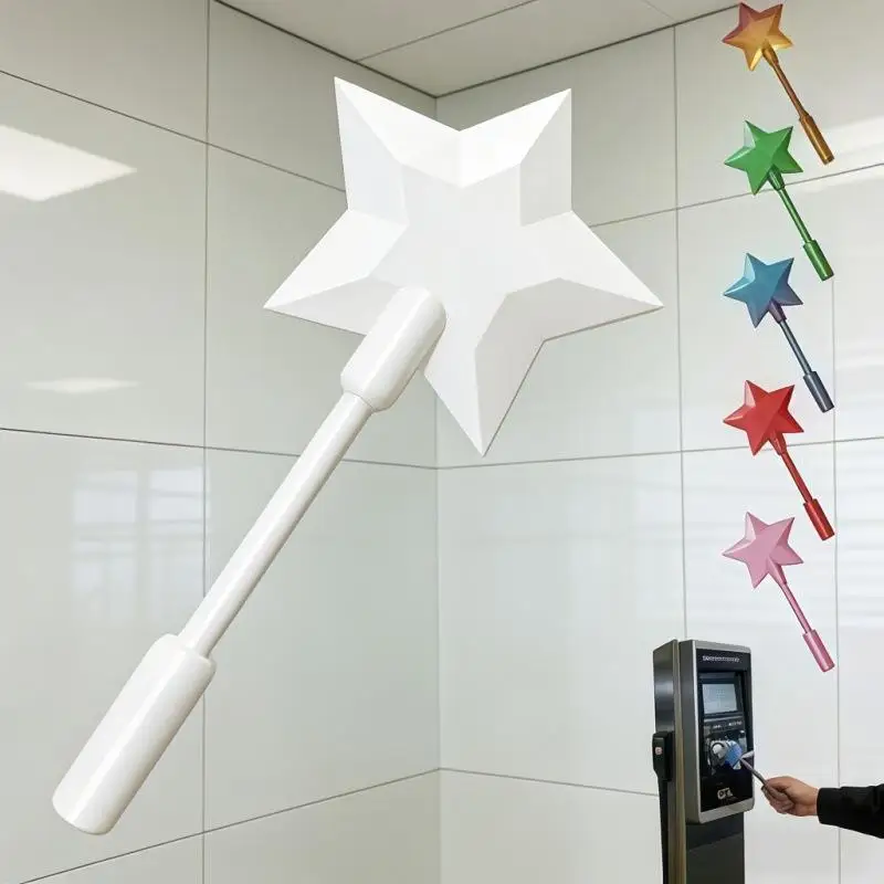 Fashion Creative 3D Printed Wand Tap To Pay Portable Cute Star Magic Wand Holder Funny Lightweight Credit Card Holder Daily Use