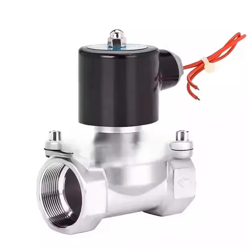 Industrial Stainless Steel 304 316 Solenoid Valve AC/DC 12V 24V 110V 220V Electromagnetic Valve