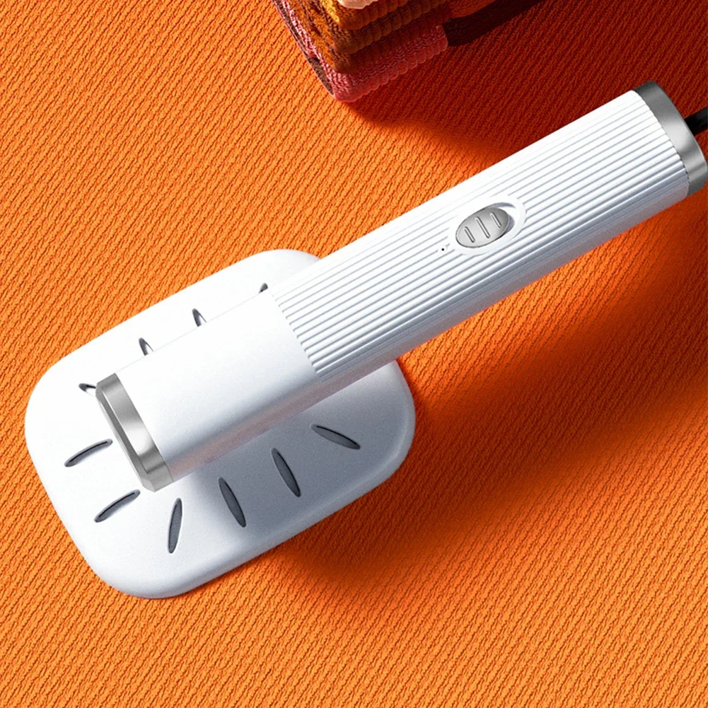 آلة الكي المحمولة 360 °   مكوّاة بخار صغيرة تعمل بمنفذ USB مكوّاة كهربائية لكي الملابس القماشية