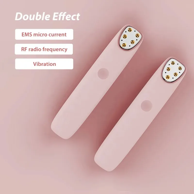 Professional Handheld Eye Massager EMS RF Heating Waterproof Facial Lifting Tool for Daily Skin Beauty Care Instrument
