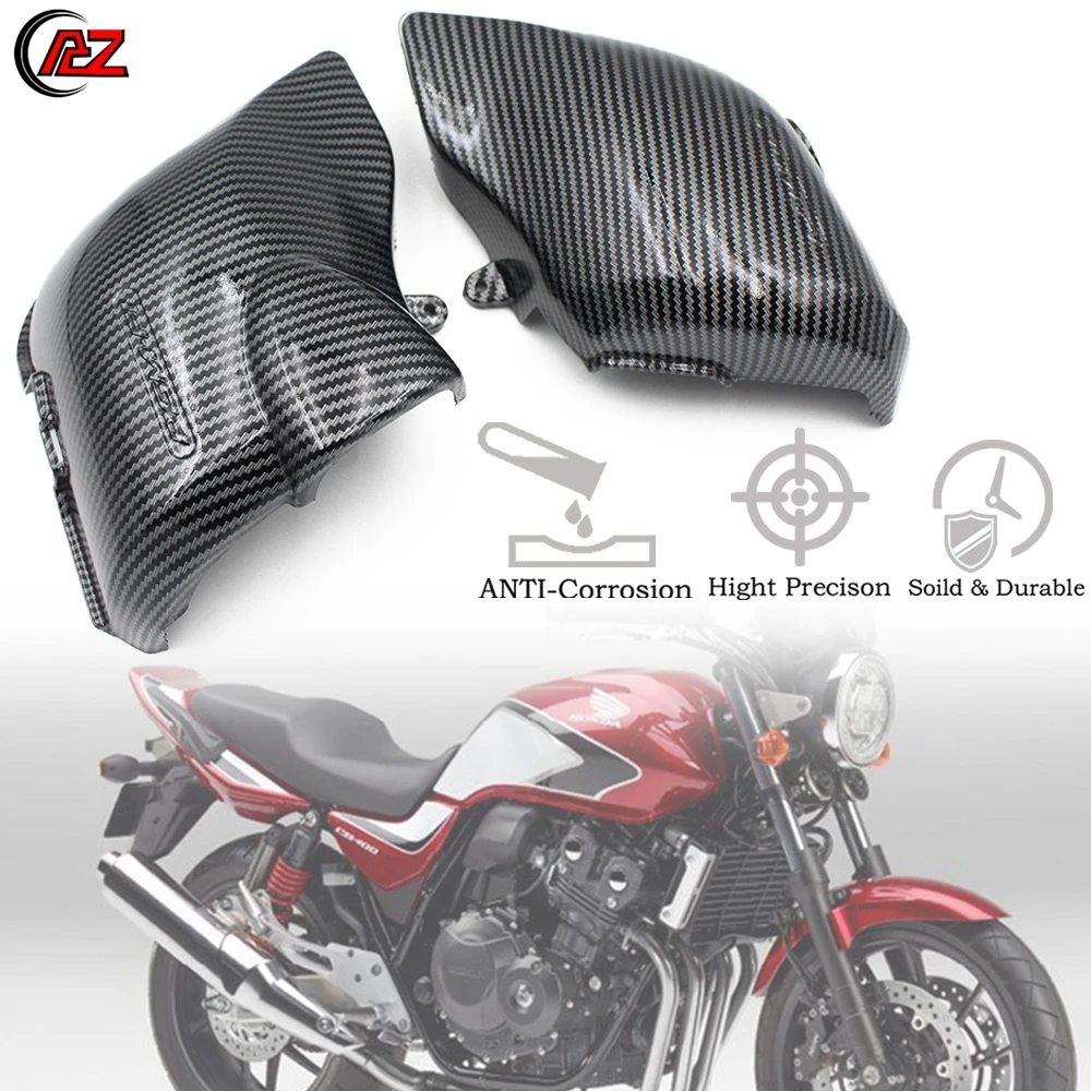 

Motorcycle Carburetter Frame Guard Plastic Air Filter Cap Protector Carburetor Side Cover For Honda CB400 SF VTEC IV V 2008-2012