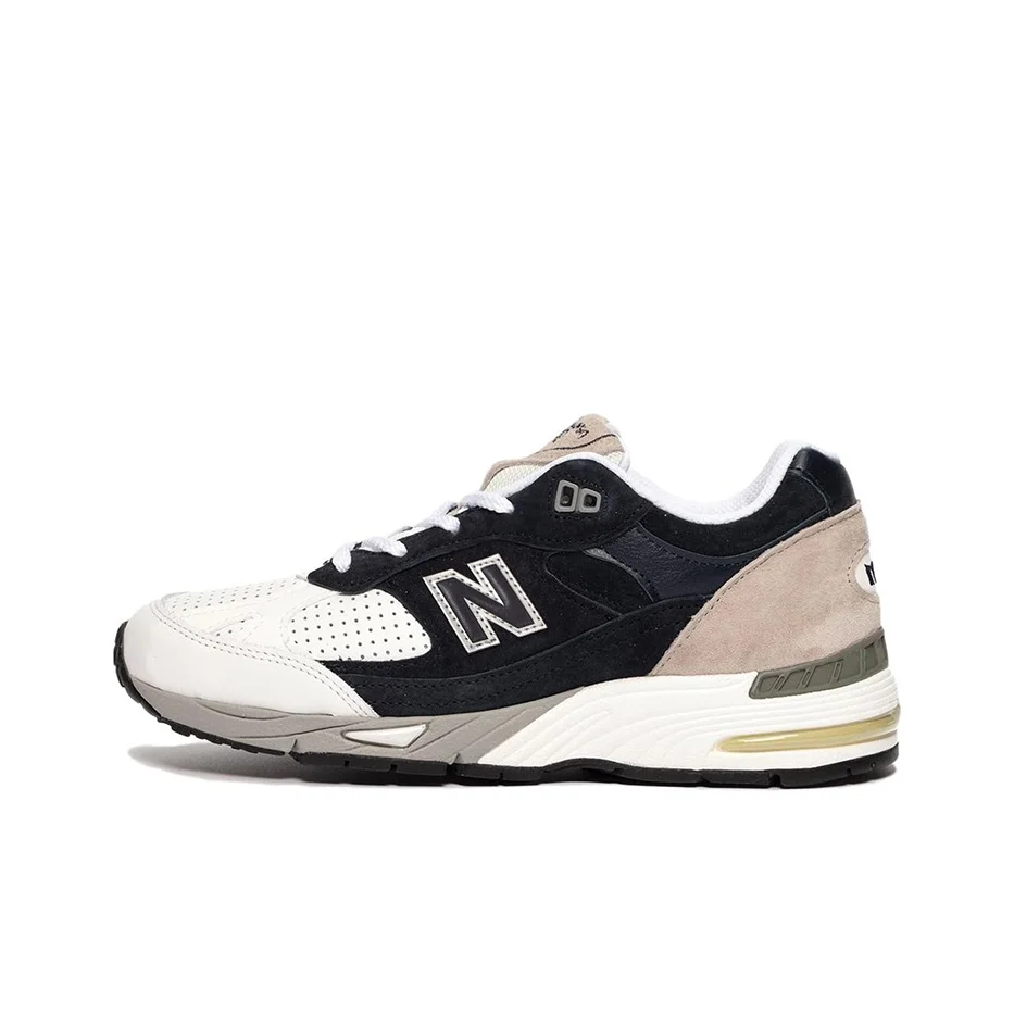 

991 Sneakersnstuff x 991 New Balance Made in England 'Perforated Pack - Navy White' M991PJ