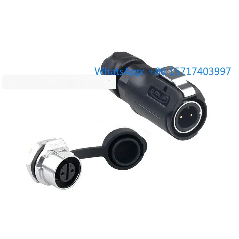 

Lingke LP-12 quick plug single hole connector semi metal 2 3 4 5 6 7 8-core waterproof aviation plug