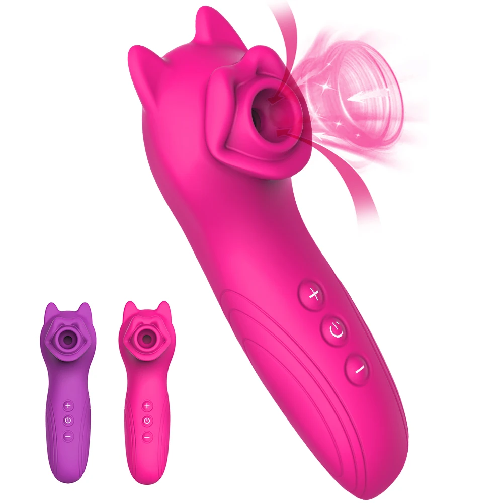 Powerful Clit Sucker VibratorSucking Blowjob Clitoris Stimulator Nipple Vagina Pussy Pump Etotic Sex Toys for Women Masturbator