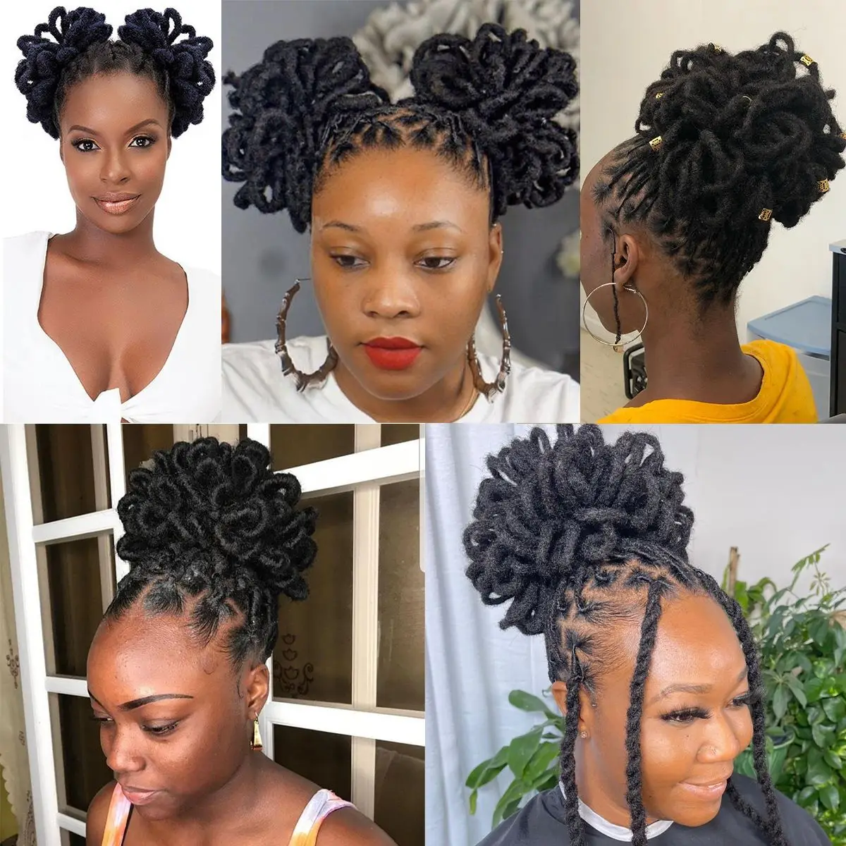 New Concubine Synthetic Ponytail Chignon Wig Clip On African Afro Women Hair Drawstring Wig Bun Rayon Natural Heat Resistant Bun