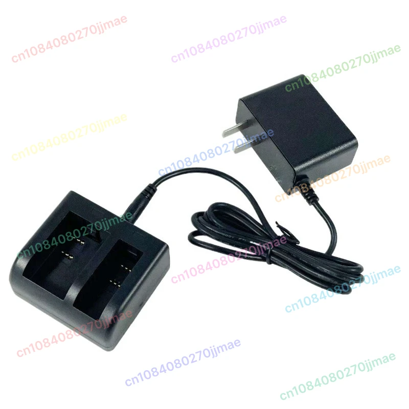 

The black headlight charger is suitable for mamang and dr. kim and can charge two batteries