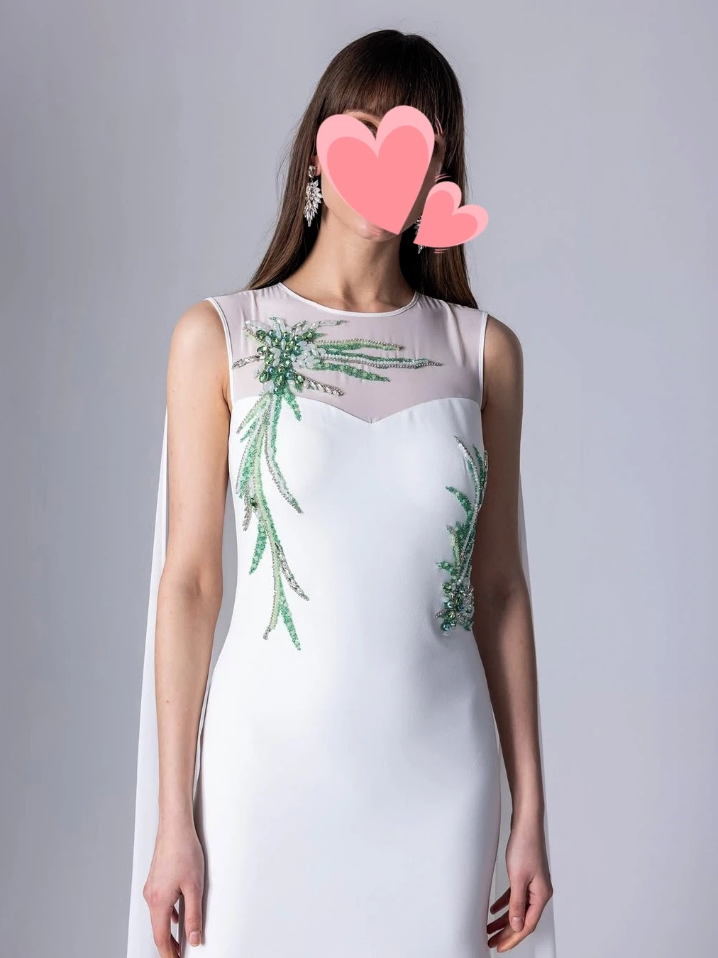 Oisslec Kleid, elegant, Vintage, süße Rose, rote Perlen, Chiffon-Umhang, maßgeschneidert, für formelle Anlässe, Abschlussballkleid, Abendparty-Kleider