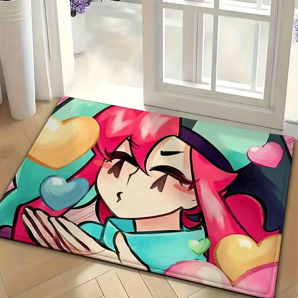 C-Chester Game Bedroom Decor Carpet  for Living Room Thick Plush Study Floor Mat Home Fluffy Soft Rug