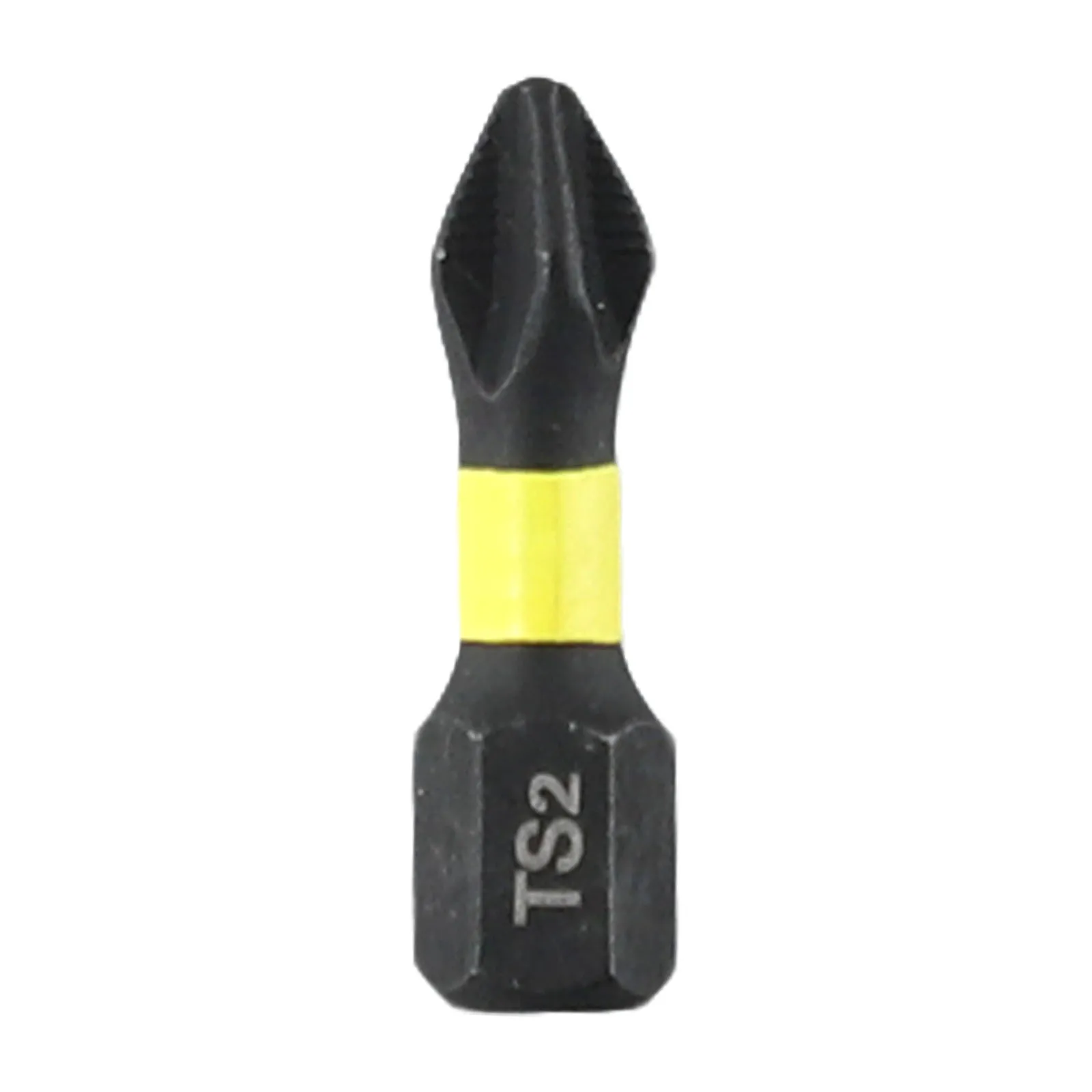 New Screwdriver Bit Cross Magnetic Bit Rechargeable Drill Tough Wind Batch 6.35mm Hex Alloy Steel Batch Head Black