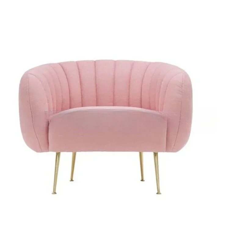 

Simple modern fabric single and double three-person sofa furniture cafe negotiation reception leisure