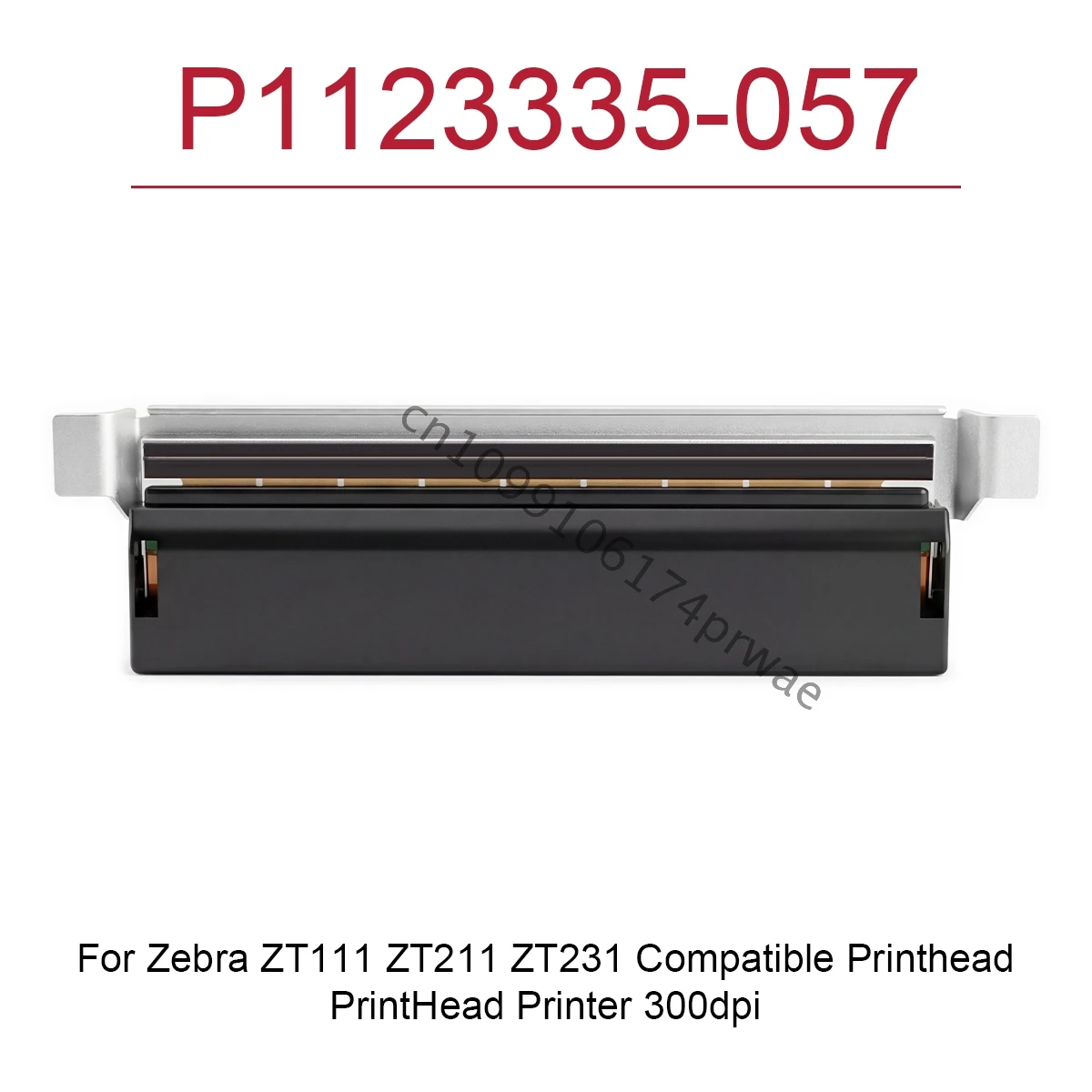 ✅300DPI Thermal Printhead PN P1123335-013 P1123335-057 Replacement Head Compatible with Zebra ZT111 ZT211 ZT231 Label Printer✅