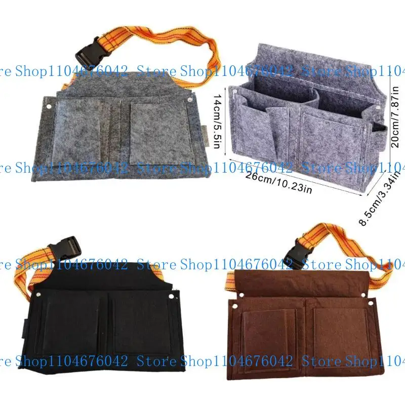 5asd Construction Tool Apron with Quick Release Buckle Belt Waist Bag
