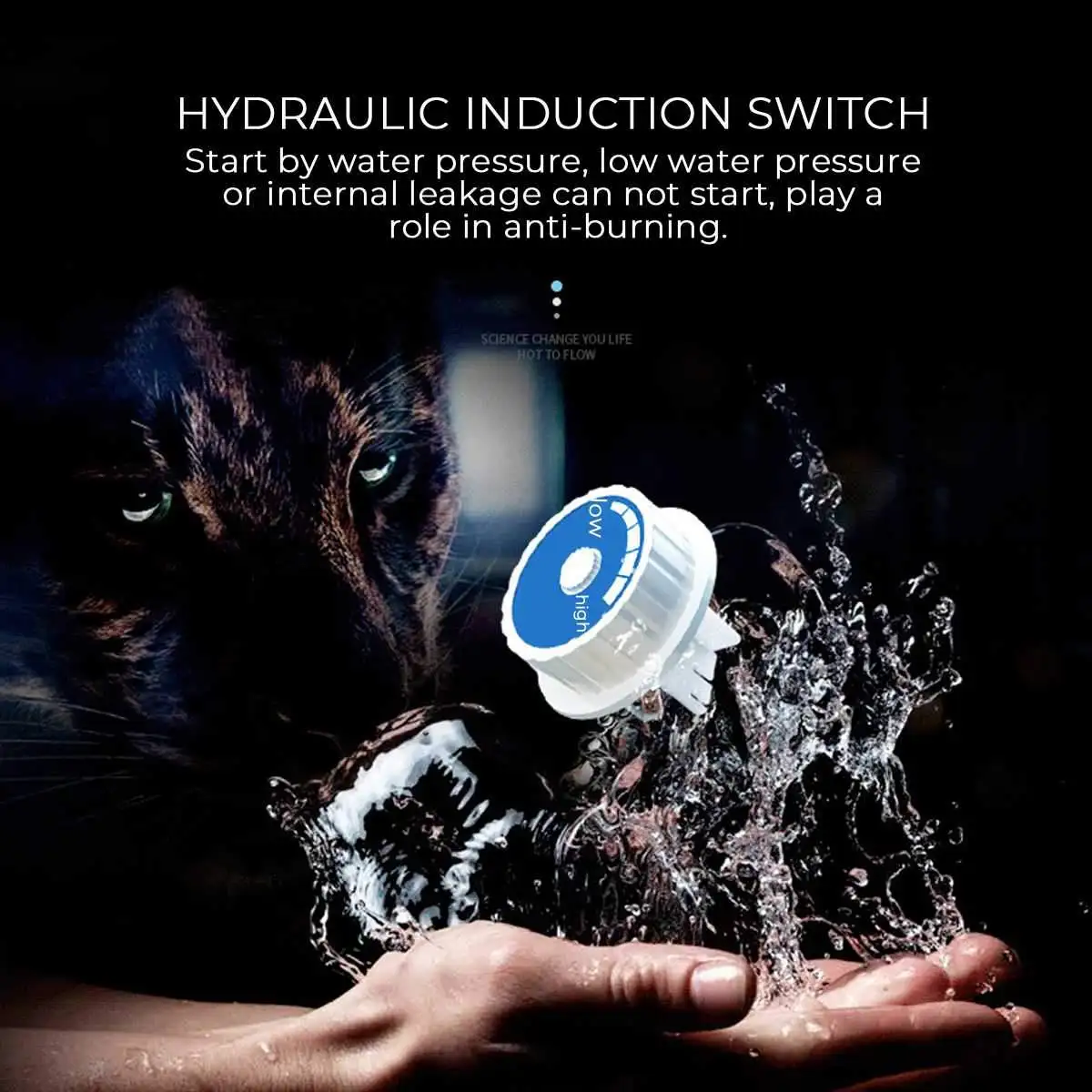 Torneira de aquecedor de água sem tanque para cozinha e banheiro, Aquecedor instantâneo de água quente, Torneira elétrica, Aquecimento, Chuveiro,