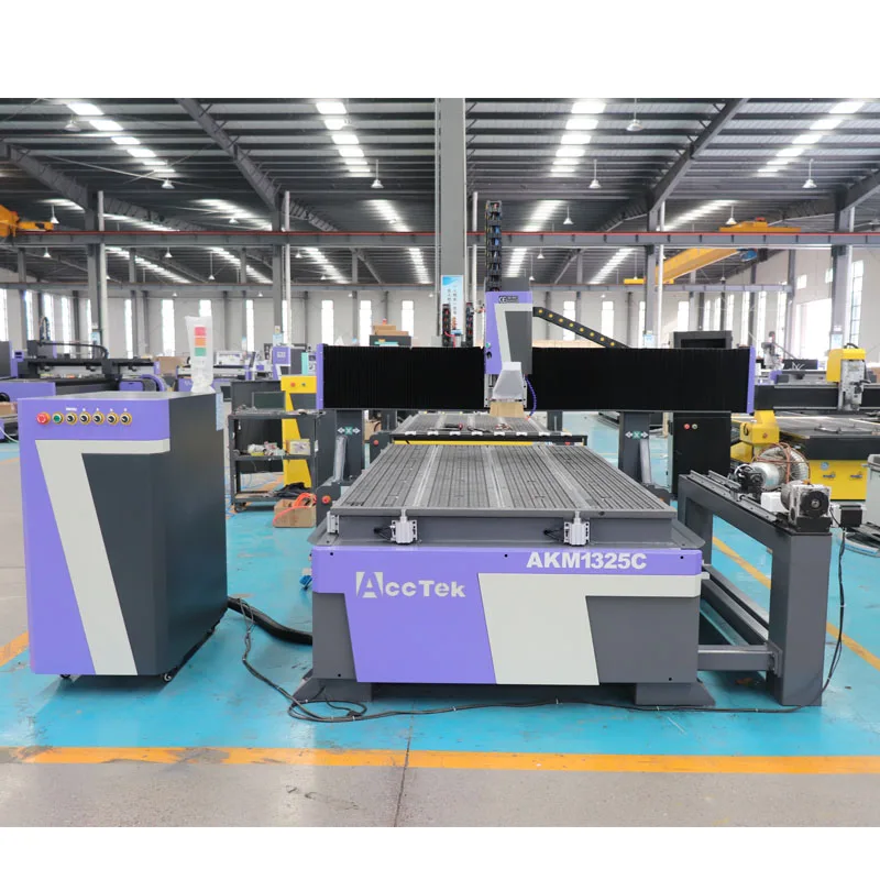 1325 Atc Cnc Router Met Roterende Apparaat Lineaire Atc Cnc Router Machine Voor Houtbewerking