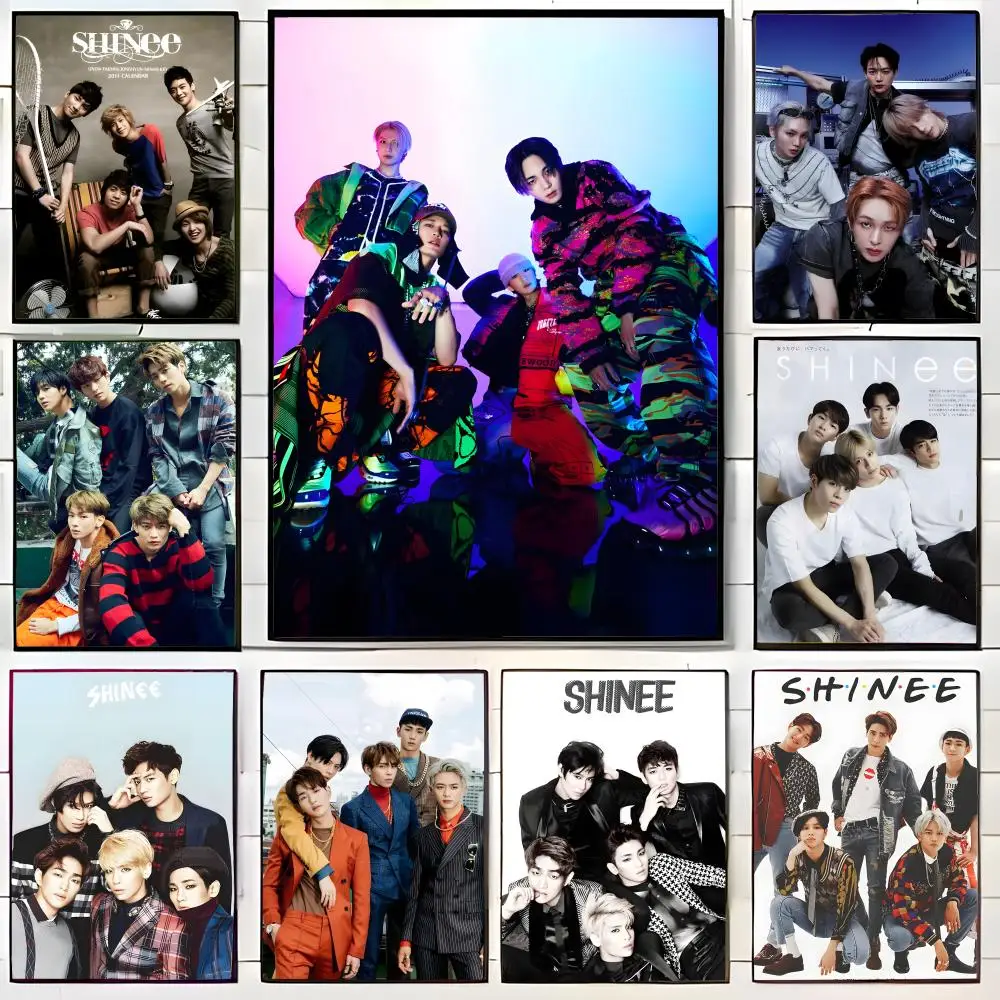 Performance Group SHINee Poster Wall Art Print Decorative Mural Home Decor Gift Unframed