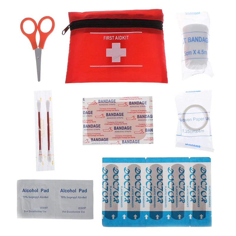 Kit di emergenza di pronto soccorso borsa medica per Kit di sopravvivenza di emergenza da viaggio sportivo da campeggio