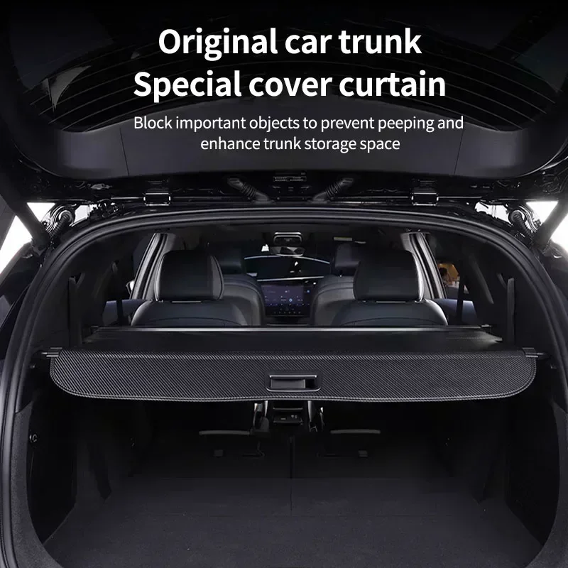 Car Rear Trunk Curtain Covers For Lynk & co 01 2017 2018 2019 Retractable Luggage Rack Partition Shade Auto Interior Accessories