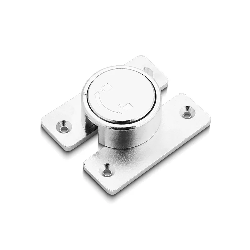 

1 шт., цинковая противоскользящая дверная защелка, поворотная ручка для разблокировки замка, шкафа на колесах