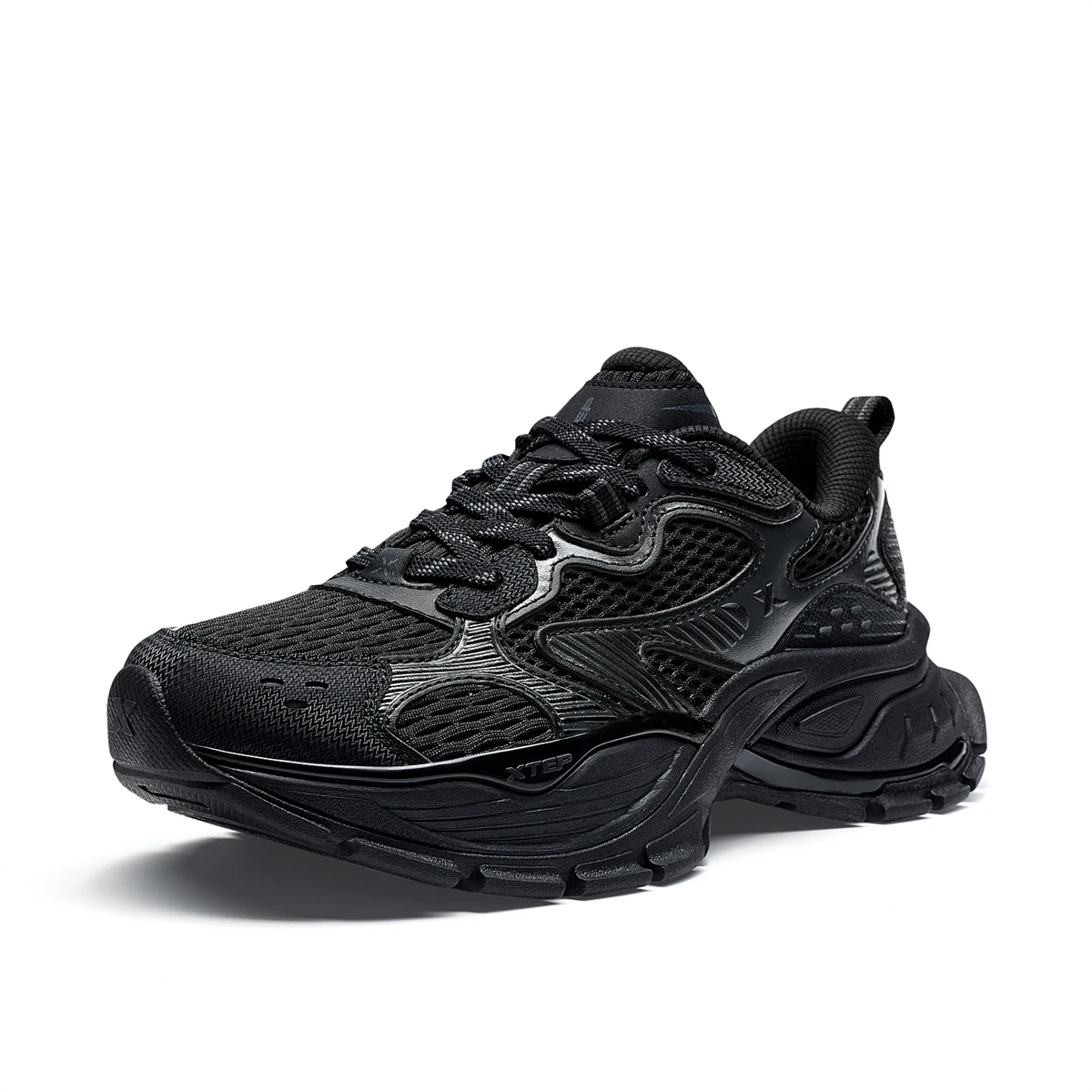 Damskie buty Xtep Basque Casual na zimę, wygodne buty codzienne, oddychające sneakersy 876418320001 — zdjęcie 2