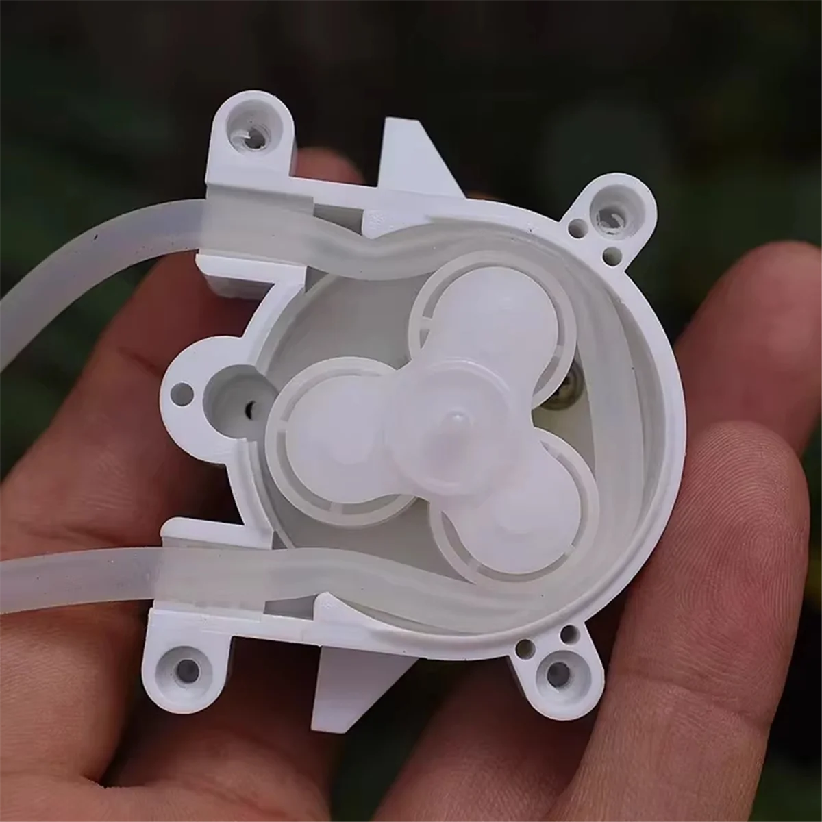 AA98 Micro-Peristaltic Pump DC 6V-12V,High Precision Dosing Pump,Water Liquid Squeeze for Lab,Ink Sampling,500 Geared Motor