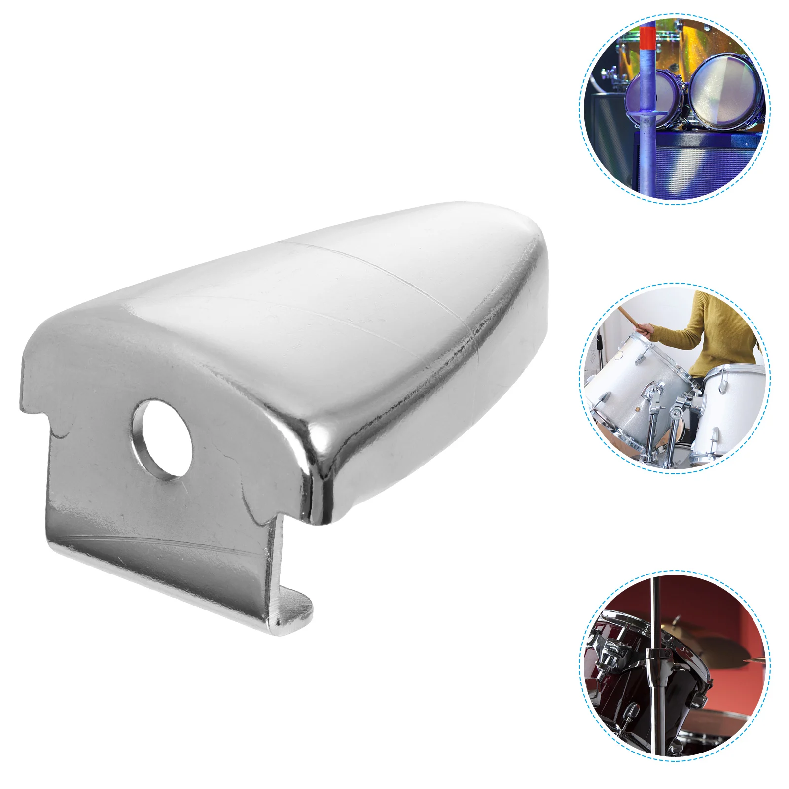 

5 pcs Alloy Bass Snare Lug Replacement Connector Durable Zinc Iron Connector Claw Hook Iron Hook For Bass Drum Drum Accessories