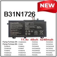 Batería para Portátil B31N1726 Compatible con ASUS FX80G ZX80G FX505D FX86F/G FX95G/D FX504G FX505G B31N1726 Flying Fortress 5 ROG Strix