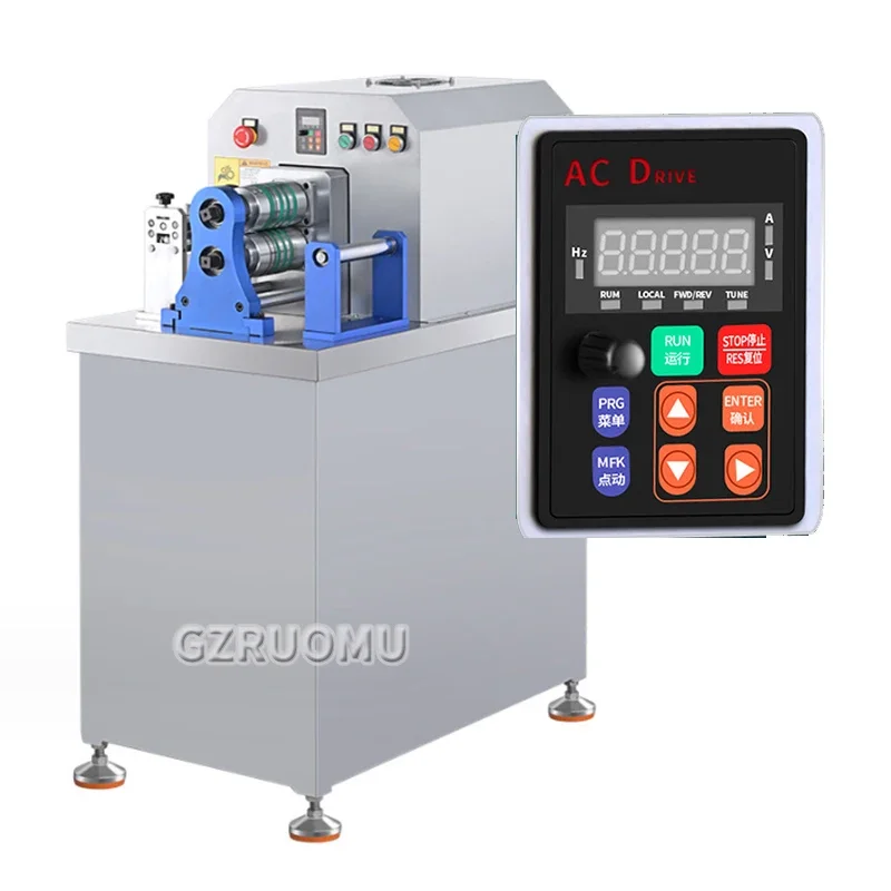 BFFT1-10 Multi-Lane Metal Slitting Machine for Gold Silver Copper Sheet Precious Metal Cutting Slitter Equipment