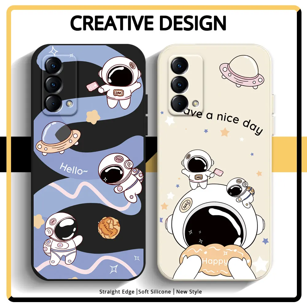 Fashion Cartoon Case For Realme GT Master Edition Realme V50S V13 9 5G Q3i Q3 Pro Carnival Shockproof Soft TPU Silicone Cover