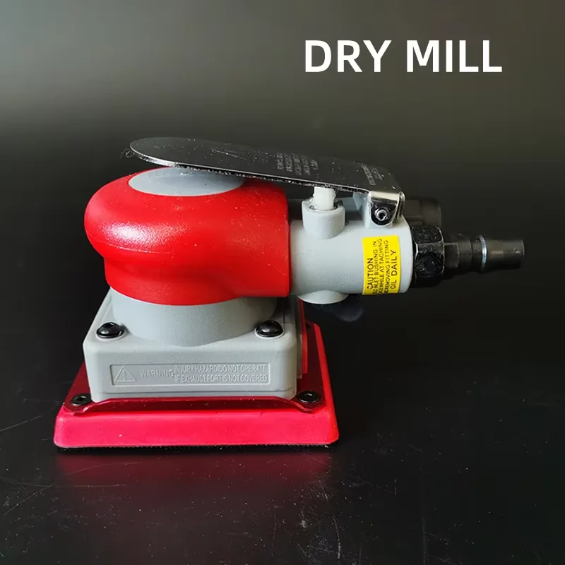 75/100 mm pneumatische schuurpapiermachine vierkante auto polijsten verf oppervlak schoonheid slijpen