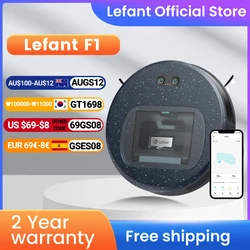 Lefant Robot Vacuum F1, 5000Pa Powerful Suction,600 ML Visible Canister,250min Autonomy, Ideal for Pet Hair,Hard Floors Carpets