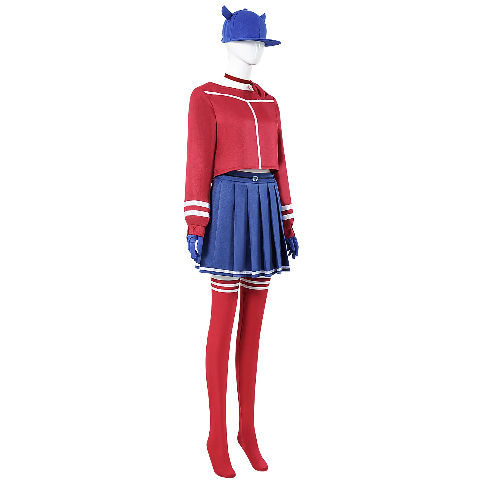 

Mita Cos Suit MiSide Mita Dress Suit Electronic Girlfriend JK Horror Game Cosplay Suit Cos