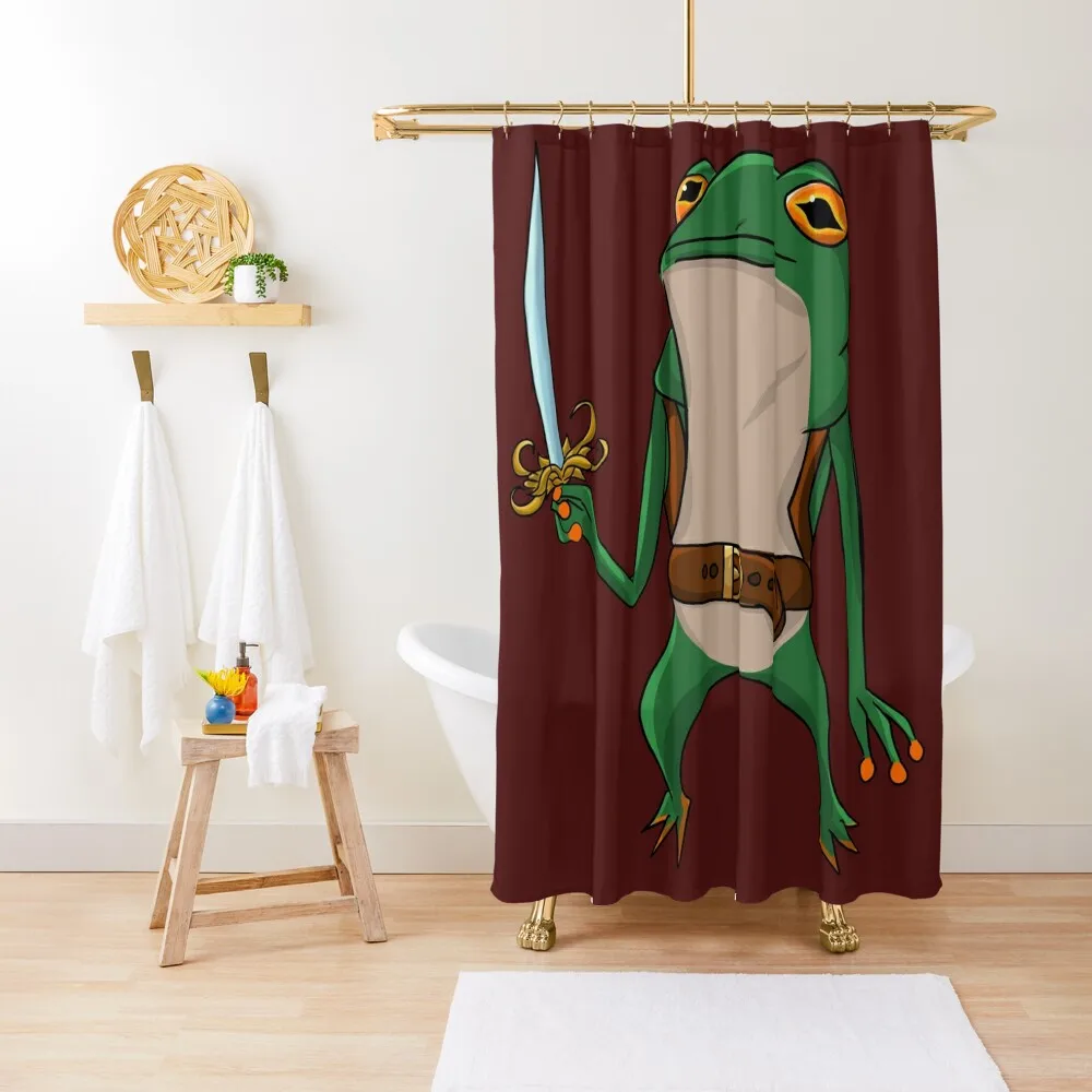 

Wug the Frog Shower Curtain Modern Accessory Bathrooms Transparent Bathroom Shower Waterproof Shower For Bathroom Curtain