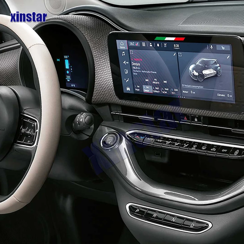 4 قطعة جسم السيارة ملصقا لشركة فيات باندا 500 500l تيبو بونتو برافو اكسسوارات السيارات #3