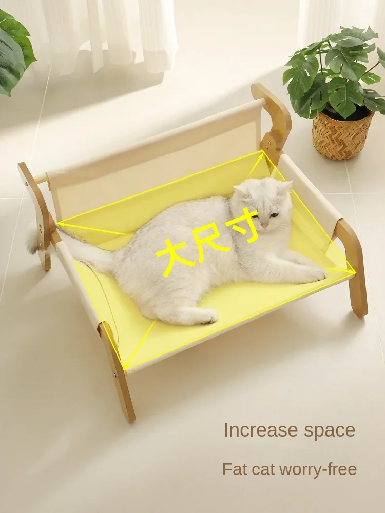 Cat Nest ฤดูร้อนเตียงแมว Four Seasons Universal Cat แขวนเตียงสัตว์เลี้ยง Nest Dog Nest PLUS ขนาดที่ถอดออกได้และล้างทําความสะอาดได้