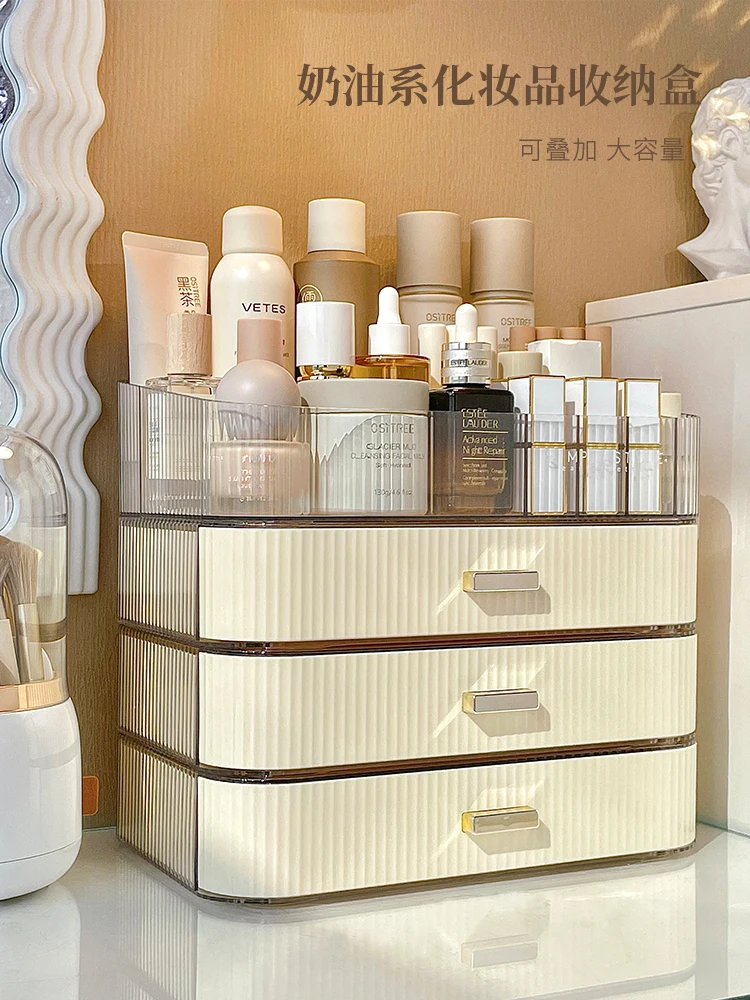 

Cosmetics Storage Box Desktop Storage Rack Acrylic Drawer storage drawers