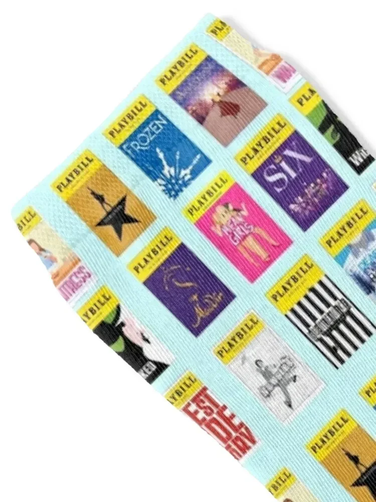 Broadway Musicals Socks cool Soccer Socks For Men Women's