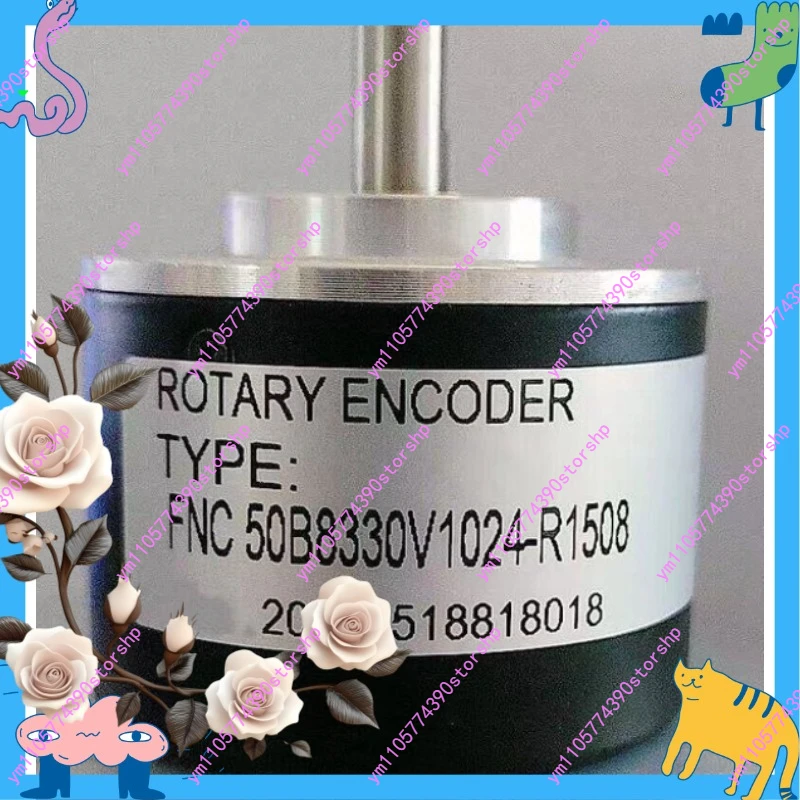 Rotary Encoder FNC 50B 8330V1024-R1508, High Precision Rotation Sensor Replacement Spare Parts 1Pcs