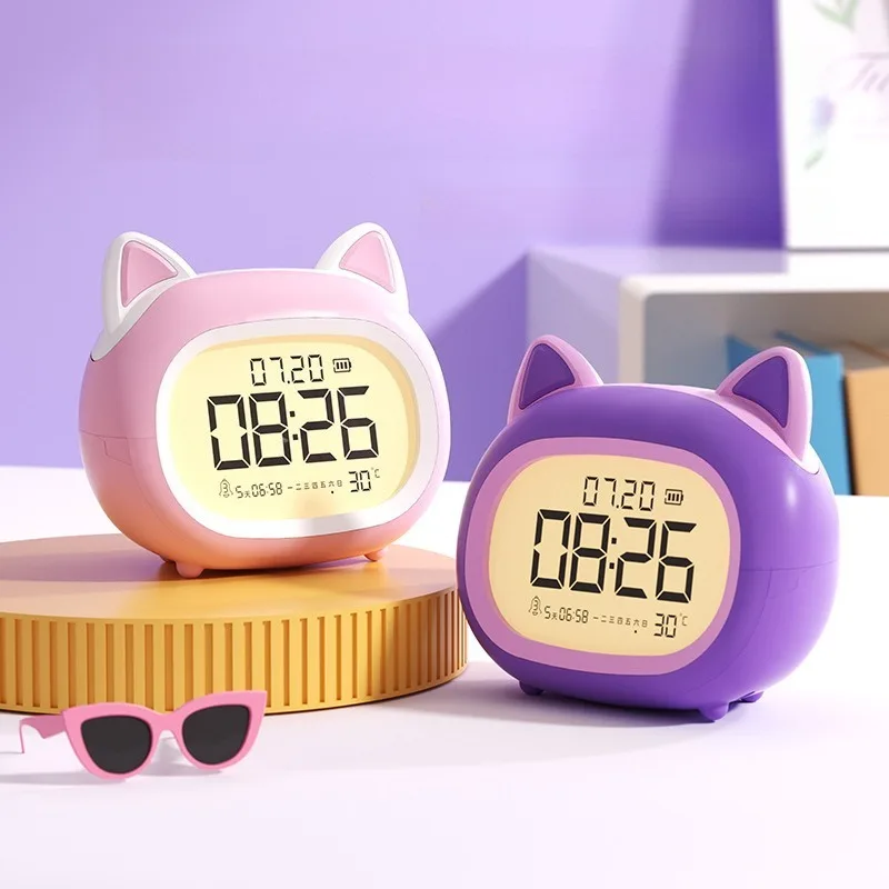 

Multifunctional Smart Reminder Alarm Clock New Creative Desktop Clock Room Decoration Reloj De Pared Escritorio 2026