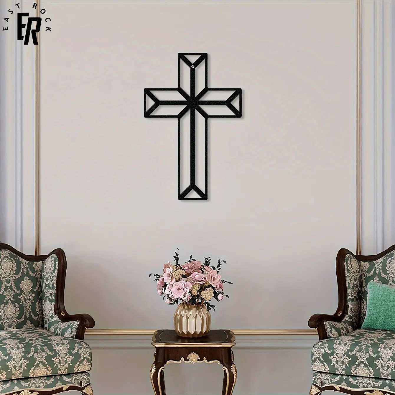 Metal Cross Wall Decor