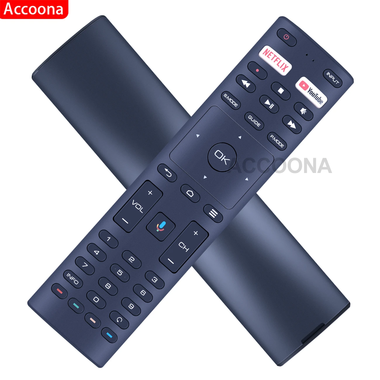 Voice Replacement Remote Control fit for JVC HDTV RM-C3363 RM-C3329 40H33A LT-32KB208