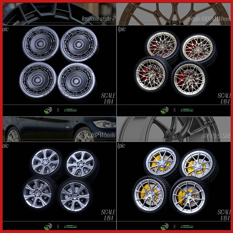 

Шины SpeedCG Model 1:64 для моделей автомобилей, диаметр 12/11.4/11/10.5/10/9.4 мм, аксессуары для модификации моделей автомобилей