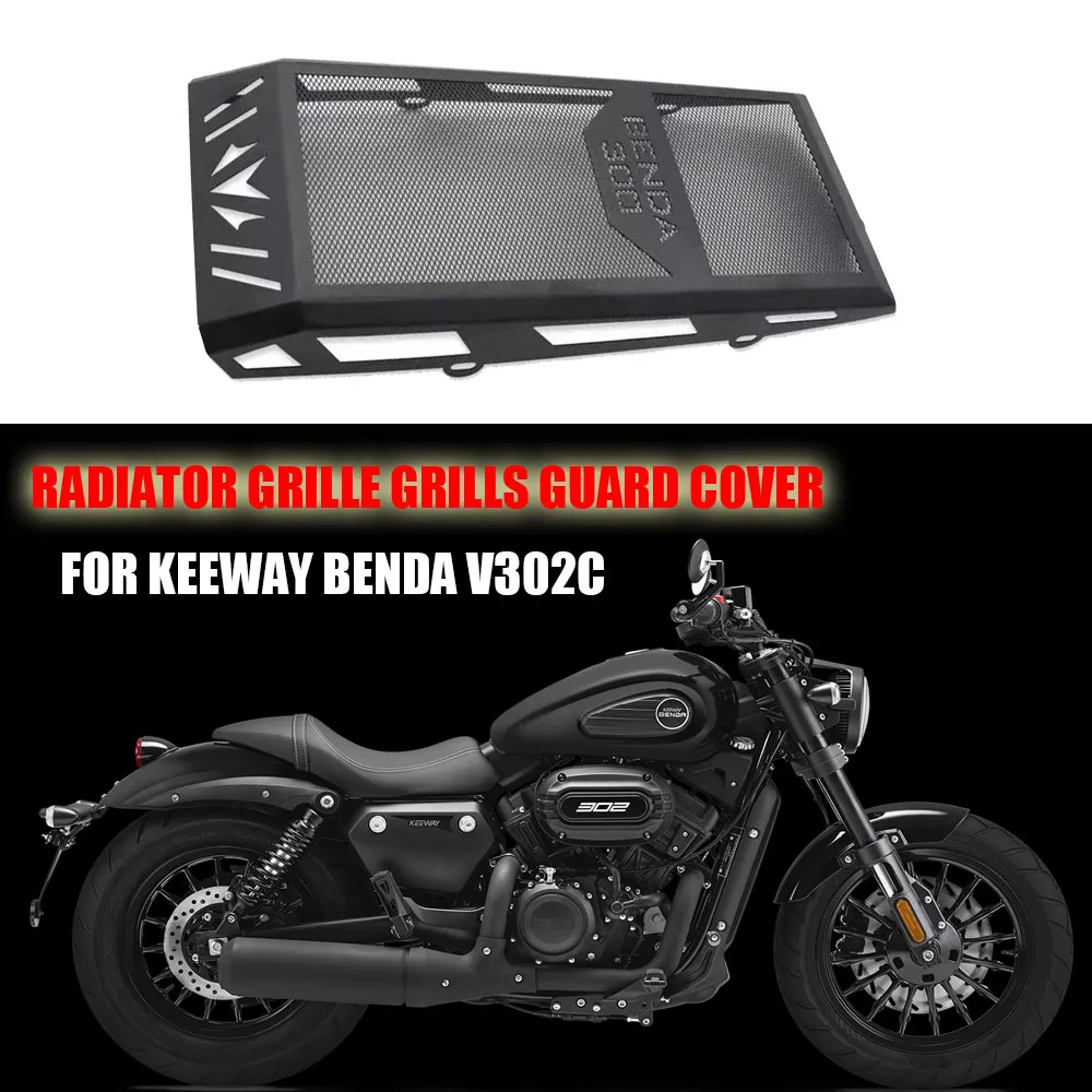 

For Keeway Benda V302C Motorcycle Accessories Radiator Grille Grills Guard Cover Protector