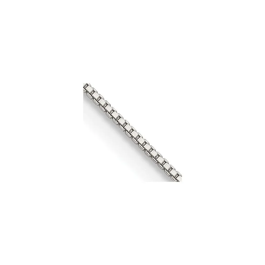 

Sterling Silver.8mm Box Chain
