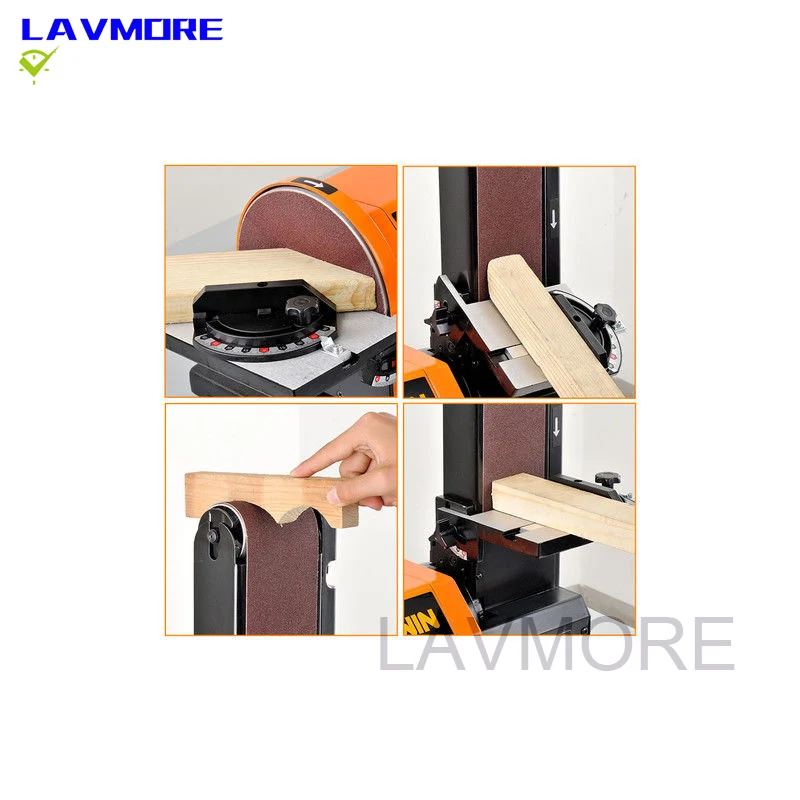 BD4800 قرص كشط حزام رملي آلة 900 واط عالية الطاقة سطح المكتب الرملي آلة طحن تلميع 220 فولت/50 هرتز