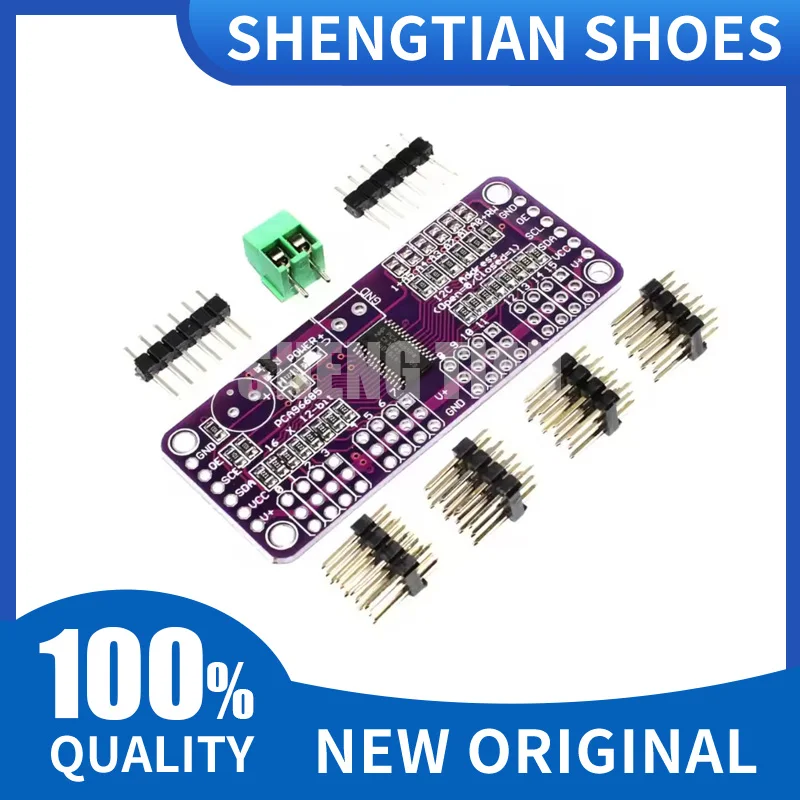 16 Channel 12-bit PWM/Servo Driver-I2C interface PCA9685 or Raspberry pi shield module servo shield