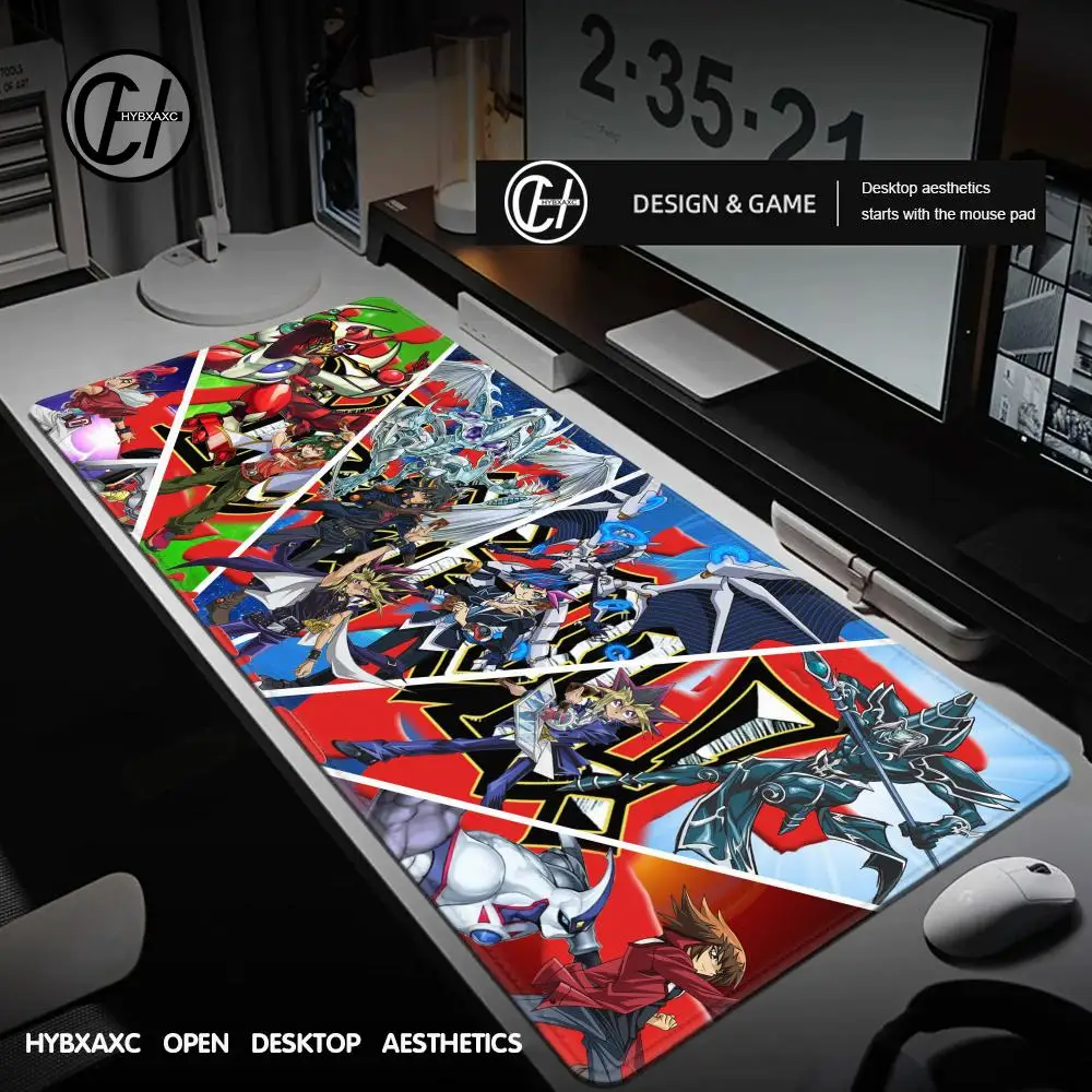 

Large Mouse Pad YuGiOh Dark Magician Girl Mousepad XXL Gamer Desk Mat Non-slip Mat Office Carpet Computer Accessories Mats