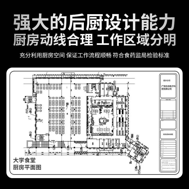 Renovation Design of Central Kitchen Equipment Full Set Project Customized Commercial Hotel Hotel School Restaurant Canteen